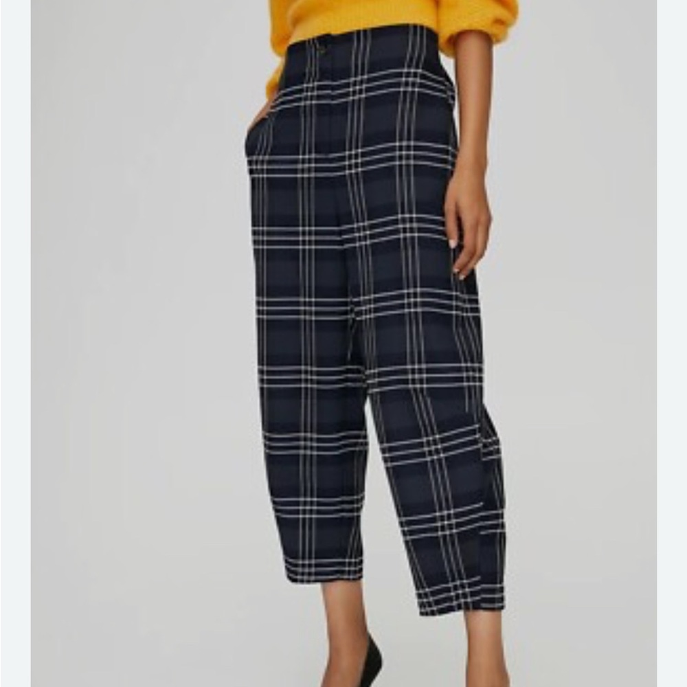 Wilfred Black, Blue and White Dawna pants size 0
